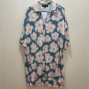 Lexbreezy Hawaii Button up Dress